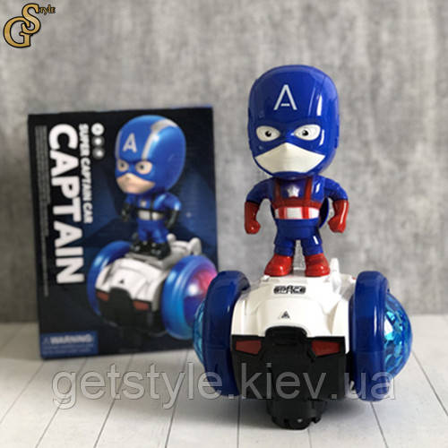 Музична іграшка Капітан Америка Captain America з батарейками, фото 1