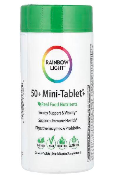 Вітамінно-мінеральний комплекс 50+, Rainbow Light, 90 мінітаблеток
