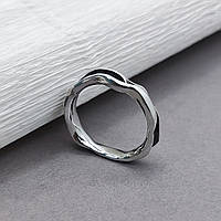 Срібна каблучка "Рельєф душі"