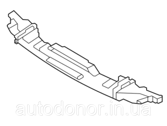 Середній абсорбер переднього бампера Nissan Ariya (22-) 62090-5MP1A