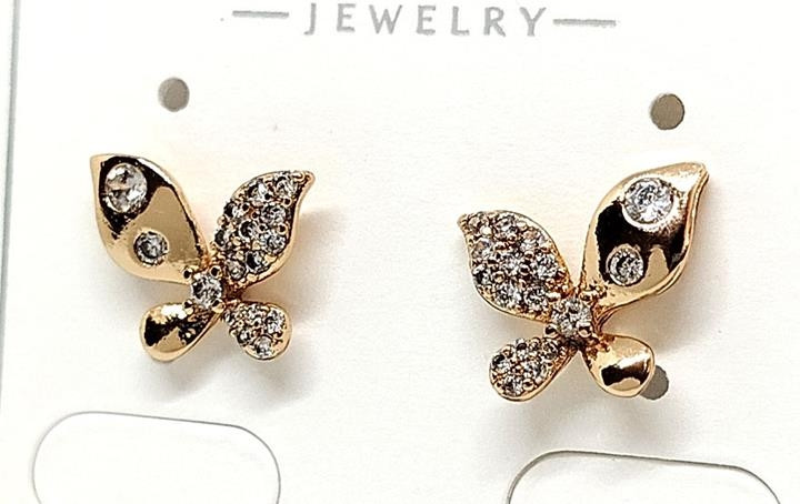 Сережки для дівчини трендові Метелик, фото 1