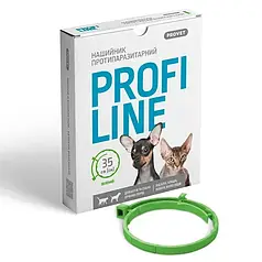 Нашийник для котів та собак PROVET Profiline 35 см - зелений
