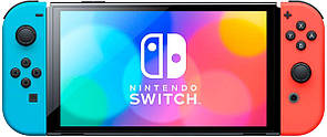 Ігрова консоль Nintendo Switch OLED (біла) Неоновий червоний/Неоновий синій