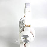 Бездротові Bluetooth навушники EVEREST ELITE BOSE із вбудованим мікрофоном Білі V-750NC-White, фото 5