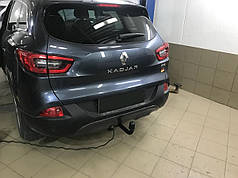 Фаркоп Renault Kadjar 2015- (Рено Каджар) польський, без підрізу