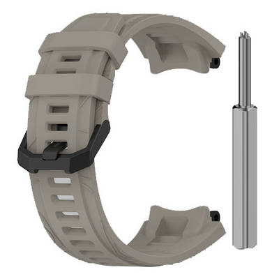 Силіконовий ремінець для Amazfit T Rex 3 бежевий