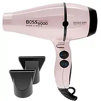 Професійний фен Tecno Dry Boss 6000 Pink, 2500 Вт (BOSSX807BEI), фото 3