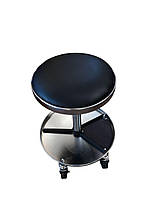 Преміум детейлінг стілець з лотком - MaxShine Premium Detailing Stool with Tool Tray чорний (DRC05), фото 3