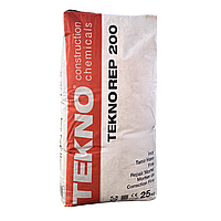Ремонтна суміш тонкошарова для бетону Teknorep 200 (25 кг).