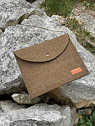 Універсальний чохол з фетру для планшета / ноутбука Kozhukh 7" - 11" Little Brown (300*245 mm)