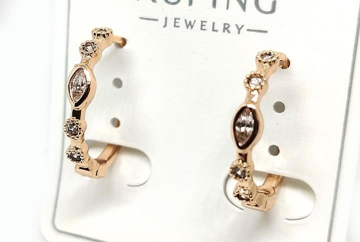 Сережки жіночі стильні, фото 1