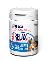 GIGI da-ba RELAX plus заспокійливий засіб для котів та собак 30 таб