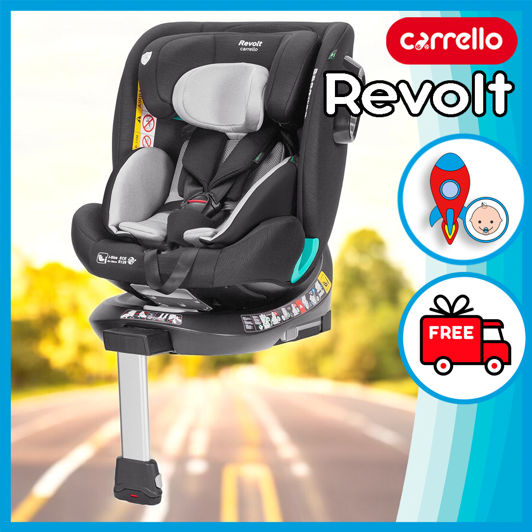 Автокрісло Carrello Revolt CRL-15805/1, опорна стійка, Isofix, i-Size