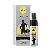 Пролонгатор-спрей для чоловіків для затримки еякуляції Pjur Superhero Performance Spray, 20 мл