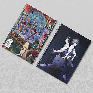 Скетчбук А5 150 гр.м² 48 арк Аніме Evangelion / Євангеліон 003