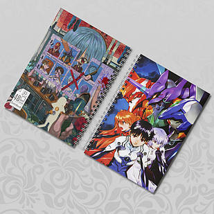 Скетчбук А5 150 гр.м² 48 арк Аніме Evangelion / Євангеліон 007