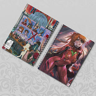 Скетчбук А5 150 гр.м² 48 арк Аніме Evangelion / Євангеліон 013