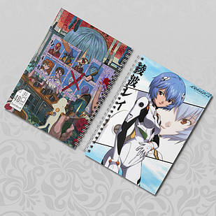 Скетчбук А5 150 гр.м² 48 арк Аніме Evangelion / Євангеліон 015
