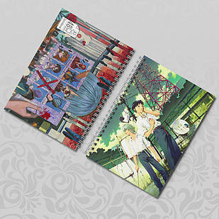 Скетчбук А5 150 гр.м² 48 арк Аніме Evangelion / Євангеліон 018