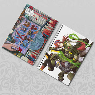 Скетчбук А5 150 гр.м² 48 арк Аніме Evangelion / Євангеліон 020