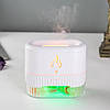 Зволожувач повітря з підсвіткою і соляними каменями Ефект полум'я Aroma Diffuser FT-1933, фото 6