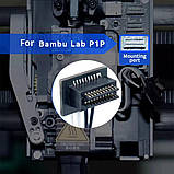 NTC-HW-BMU Комплект з нагрівача, термістора та затискача хотенду з теплопров. пастою до принтера Bambu Lab P1, фото 9