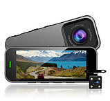 Відеореєстратор DVR 701 Full HD LCD 3.19" 2 камери, фото 2