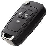 Chevrolet AVEO CRUZE Opel ASTRA J  INSIGNIA   ZAFIRA B корпус ключа 3 кнопки, 00622  арт. DA-35494, фото 5
