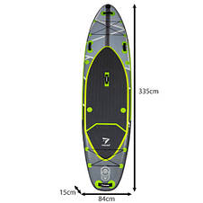 SUP дошка 335 см Trizand 25260 з аксесуарами сапборд сап дошка, фото 4