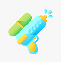 Водяний автомат, дитячий водяний пістолет