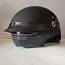 Шолом-каска Кастом-Чепер Castom motors розмір L 58-59 см, фото 2