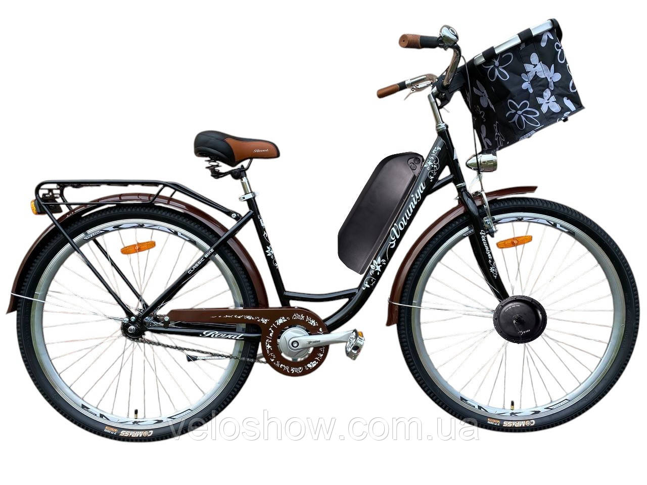 Електровелосипед 28 Galicia 500W, 48V10AH,18A мотор MXUS міський жіночий дорожній унісекс Royal