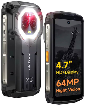 Cмартфон Ulefone Armor Mini 20 4G 8/256Gb Black 6200mAh 33W NFC Helio G99