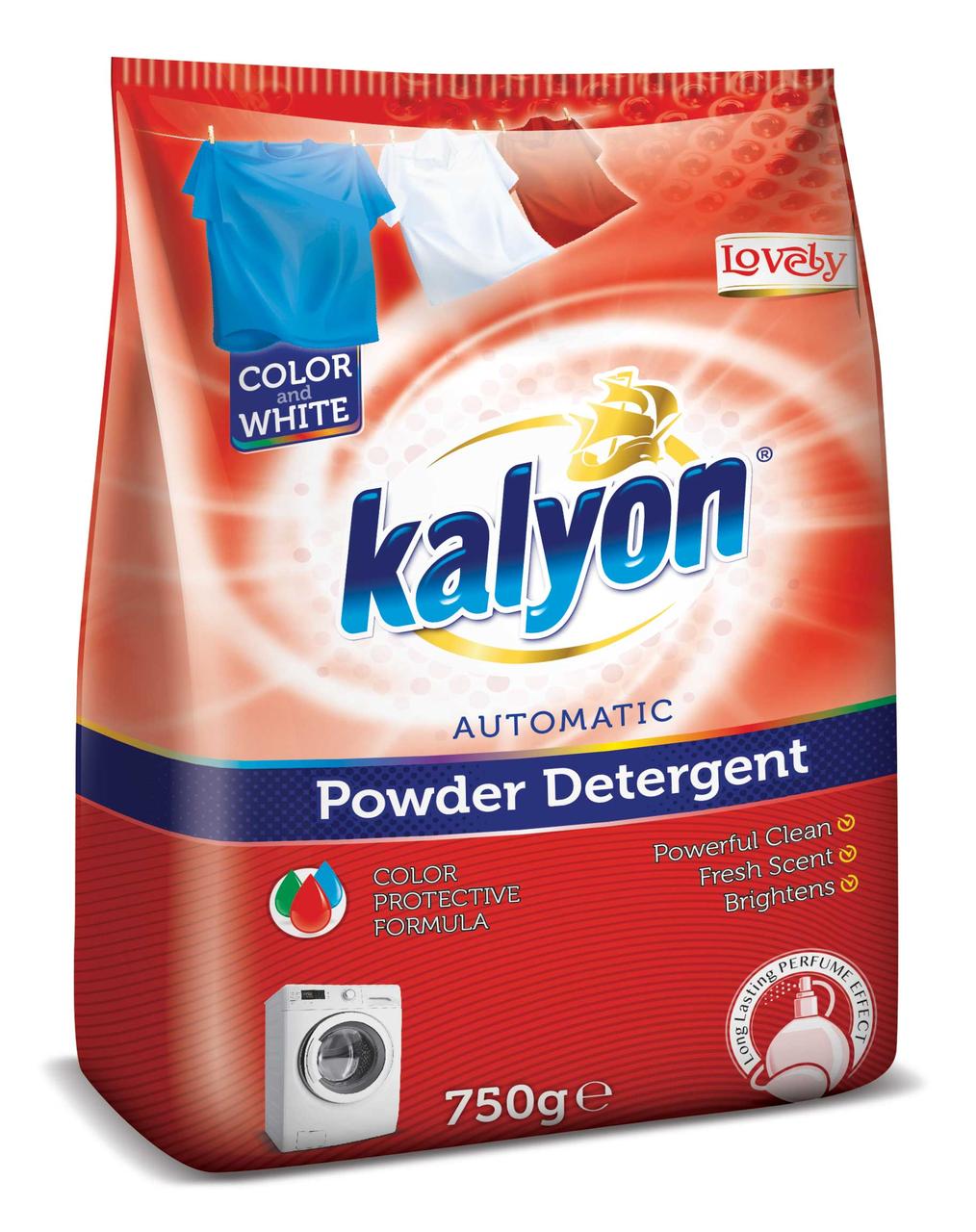 Порошок для прання Kalyon Lovely на 8 прань 0,75 кг, фото 1