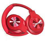 Бездротові Bluetooth навушники EVEREST ELITE BOSE із вбудованим мікрофоном Червоні V-750NC-Red, фото 5