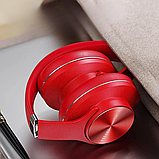 Бездротові Bluetooth навушники EVEREST ELITE BOSE із вбудованим мікрофоном Червоні V-750NC-Red, фото 3