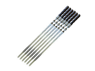 Шампур для люля-кебаб 6 шт. БАМБУК 45 см SKK112