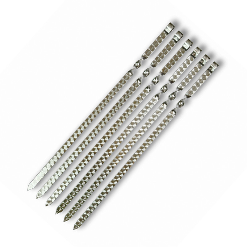 Шампур для люля кебаб 6 шт Gorillas BBQ SKK100, фото 1