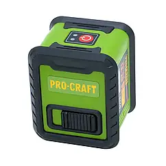 Лазерний рівень Procraft LE-2D NEW (Зелений промінь)