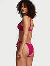 Купальник Victoria's Secret Swim Shimmer Icon Push-Up, Малиновий з люрексом 34DD (75E)/ M, фото 2