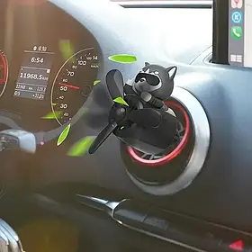 Багаторазовий ароматизатор у машину на решітку Pilot Husky, чорний