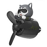 Багаторазовий ароматизатор у машину на решітку Pilot Husky, чорний, фото 3