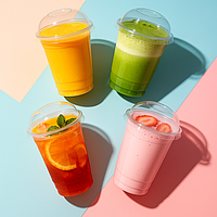 Купольні та пластикові стакани