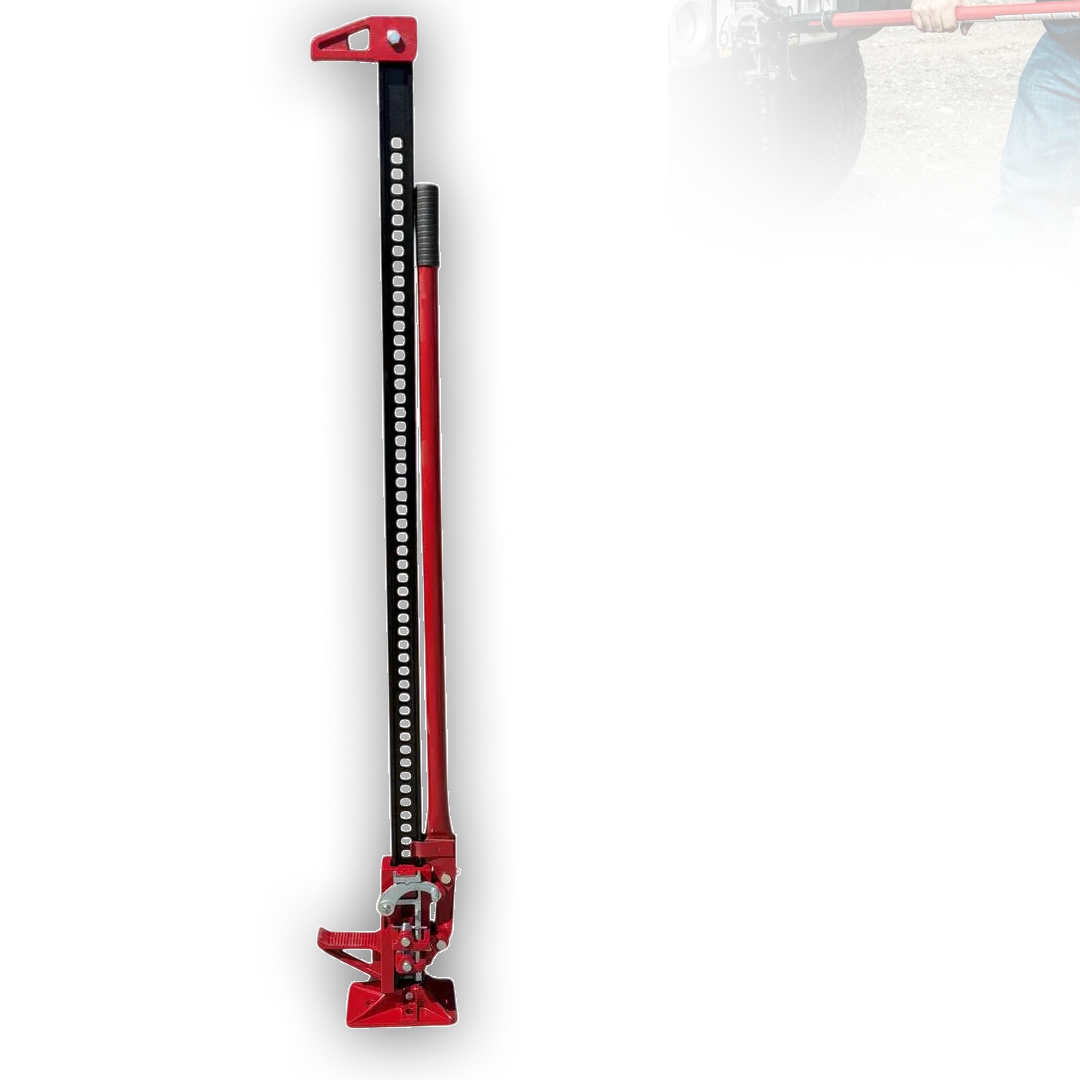 Домкрат реєчний механічний Helper 60" 3 т, 130–1320 мм для авто, тракторів, позашляховиків, фото 1