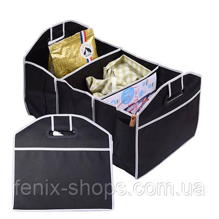 Сумка-органайзер для автомобіля Car Boot Organiser на 3 відсіки, фото 1