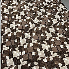 Бюджетне килимове покриття 2м 2,50м 3м на повстяній основі Бруківка, фото 5