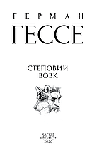 Книга «Степовий вовк». Автор - Герман Гессе, фото 3