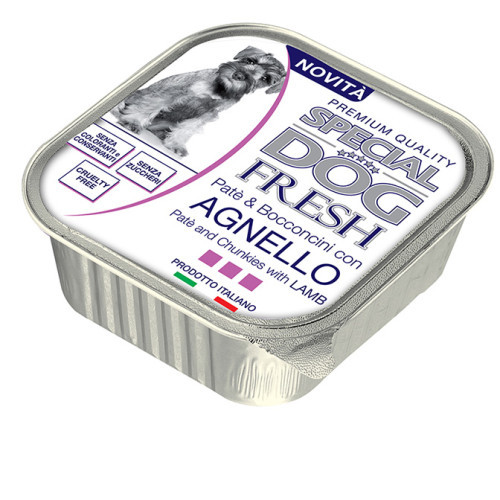 Вологий корм для собак Monge (Монж) Special Dog Exellence Fresh ягня 0.15 кг 24 шт