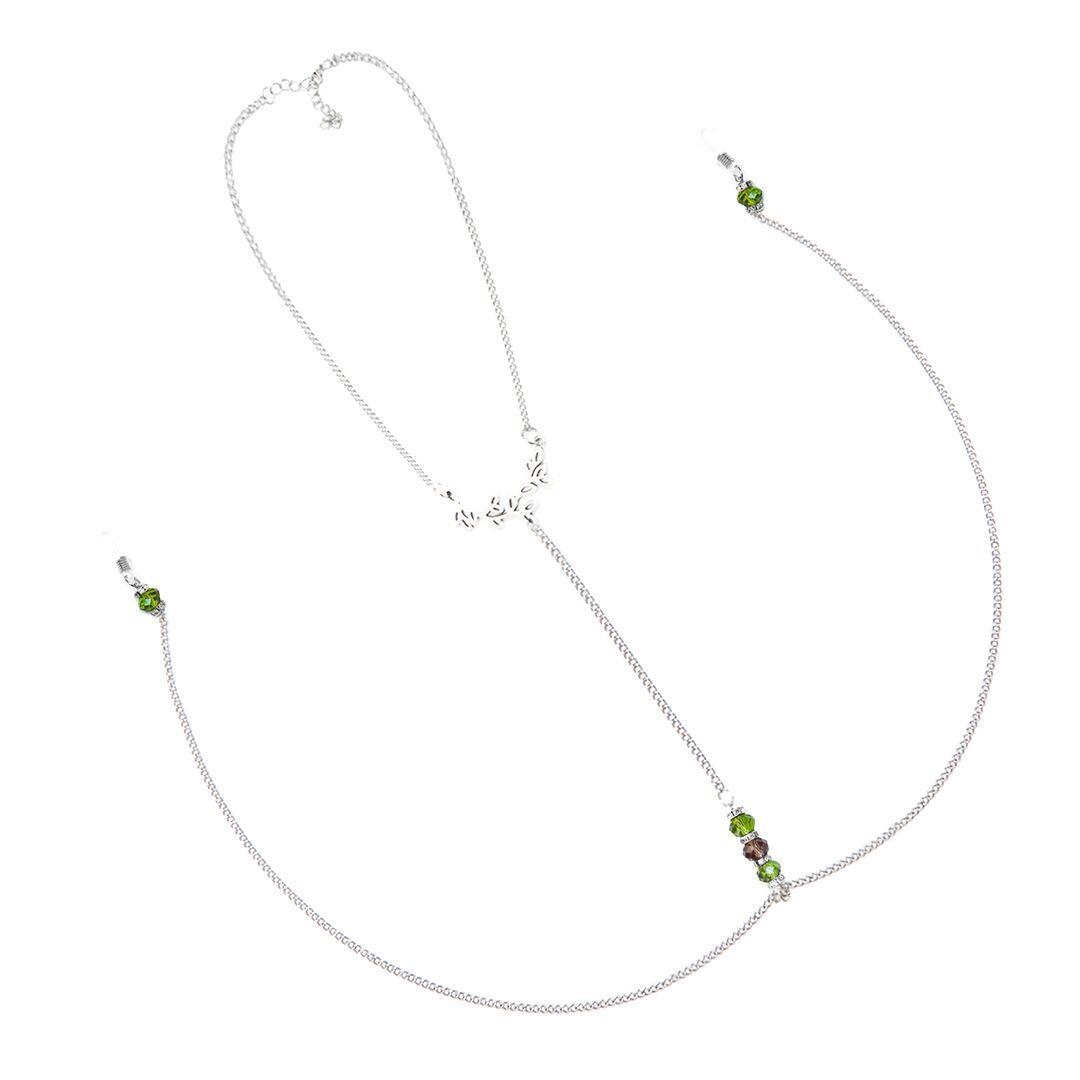 Прикраса з ланцюжками та намистинами для сосків Art of Sex – Silvestra 18+, фото 1