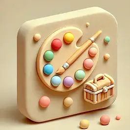 Палітри, художні пенали